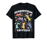 Neurodiverse Universe Space Dinosaur Special Ed Teacher SPED T-Shirt