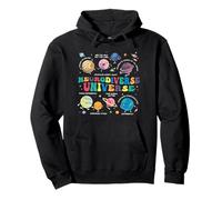 Neurodiverse Universe Space Planet Autism Awareness Teacher Pullover Hoodie