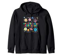 Neurodiverse Universe Space Planet Autism Awareness Teacher Zip Hoodie
