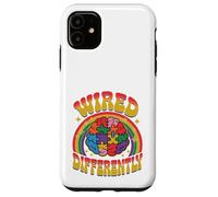 Neurodiverse Wired Differently Autism Spectrum ADHD Case for iPhone 11