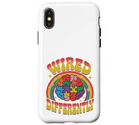 Neurodiverse Wired Differently Autism Spectrum ADHD Case for iPhone X/XS