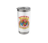 Neurodiverse Wired Differently Autism Spectrum ADHD Stainless Steel Insulated Tumbler