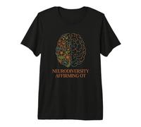 Neurodiversity Affirming OT Floral Occupational Therarapy Premium T-Shirt