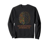Neurodiversity Affirming OT Floral Occupational Therarapy Sweatshirt
