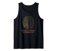 Neurodiversity Affirming OT Floral Occupational Therarapy Tank Top