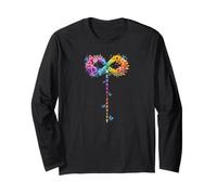 Neurodiversity Education Support Inspirational Butterflies Long Sleeve T-Shirt