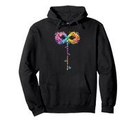 Neurodiversity Education Support Inspirational Butterflies Pullover Hoodie