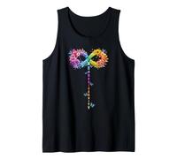 Neurodiversity Education Support Inspirational Butterflies Tank Top