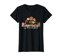 Neurodiversity is Beautiful Autism Neurodivergent ABA Therap T-Shirt, Women, Black, X-Small