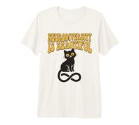 Neurodiversity is Beautiful Cat Premium T-Shirt