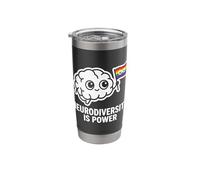 Neurodiversity is Power Design Stainless Steel Insulated Tumbler