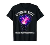 Neurodiversity Makes World Brighter Autism Awareness T-Shirt