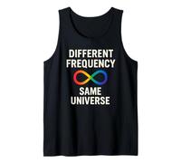 Neurodiversity Neurodivergent ADHD ASD Rainbow Infinity Tank Top