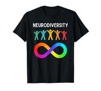 Neurodiversity Neurodivergent Rainbow Affinity ADHD Autism T-Shirt