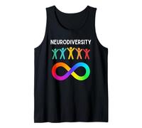 Neurodiversity Neurodivergent Rainbow Affinity ADHD Autism Tank Top