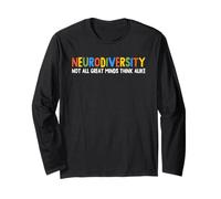 Neurodiversity Not All Great Minds Think Alike Autism SPED Long Sleeve T-Shirt