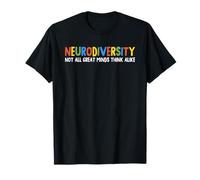 Neurodiversity Not All Great Minds Think Alike Autism SPED T-Shirt
