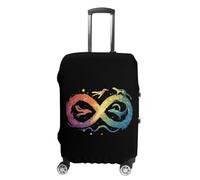 Neurodiversity Symbol Suitcase Cover Elastic Luggage Covers Protectors Anti-Scratch Travel Essentials