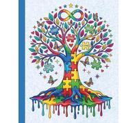 Neurodiversity Tree of Life Journal: A Lined Composition Notebook for Autism Awareness, Celebrating Unique Strengths, Growth, and the Beauty of Different Minds