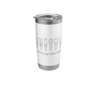 Neurodiversity We All Thrive Under Different Conditions Cute Stainless Steel Insulated Tumbler
