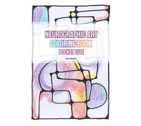 Neurographic Art Coloring Book Pocket Size: 6" x 9" (152.4mm x 228.8mm) Art Therapy Activity For Creative Mindfulness