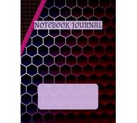 NeuroGrid Journal: Futuristic Hexagon Pattern | 300 Lined Pages | Sleek Notebook for Ideas, Planning & Daily Notes