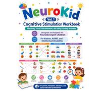 NeuroKid Cognitive Skills Workbook for Kids: Fun Activities for Ages 4-7 to Build Attention, Visual Perception, Matching, Language, Logic, and Early ... Cognitive Stimulation Workbooks for Children)
