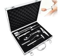 Neurological Examination Set, 7 Piece Kit for Pinprick, Temperature, Touch, Vibration, and Reflex Testing, Ideal for Rehabilitation Centers and Clinics