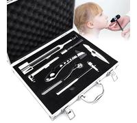 Neurological Examination Set - 7-Piece Reflex Hammer Diagnostics Kit for Nervous System Exam, Multifunctional Portable DPN Diagnostic Tool