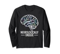 Neurologically Unique Celebrate Disability Pride Awareness Long Sleeve T-Shirt
