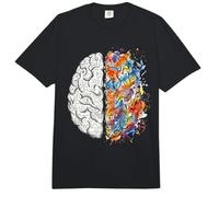Neurologist Brain Left and Right Thinking Creativity Concept Comfort Colors Adult Heavyweight T-Shirt
