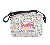 Neurologist Gift It’s a Beautiful Day to Save Neurons Crossbody Bag for Neurosurgery Neuroscience (NeuronsBag)