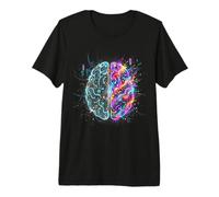 Neurologist Neuroscience Brain Left and Right Thinking Mind Premium T-Shirt