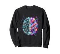Neurologist Neuroscience Brain Left and Right Thinking Mind Sweatshirt