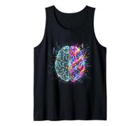 Neurologist Neuroscience Brain Left and Right Thinking Mind Tank Top