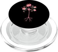Neuron Brain Nerve Cell Floral Flower Tree Art Neuroscience PopSockets PopGrip for MagSafe