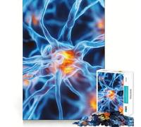 Neuron Cell Structure Jigsaw Puzzles for Teenagers 1000 Piece Logic Toy Family Joy Precision Cut (38x26cm)