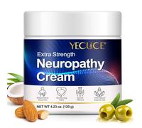 Neuropathy Cream for Knee, Back, Neck, Hands & Feet, Soothing Relief Massage Cream for Stiffness, Swelling & Muscle Recovery, Deep Hydration, with Vitamin E, Rosemary, Aloe Vera and Shea Butter