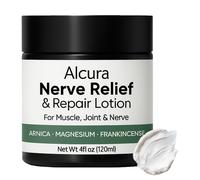 Neuropathy Cream with Arnica and Magnesium for Nerve Pain Relief, Fast Absorbing 4oz
