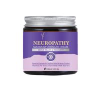 Neuropathy Maximum Strength Cream for Pain Relief, Natural Muscle Massage Butter for Neck and Foot, Gentle Soothing Balm