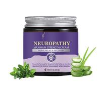 Neuropathy Nerve Pain Reliefs Cream, 100ml Neuropathy Maximum Strength Cream, Neuropathys Pain Reliefs for Feet, Mild Skin Body Care Butter, Muscle Massage Recovery Creams for Back, Neck, Knees