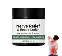 Neuropathy Pain Relief & Repair Lotion, Nerve Cream with Arnica, Magnesium, Non-Greasy, Absorbs Fast for Joint, Knee, Legs, Lumbar, Neck, Hand and Foot (1)