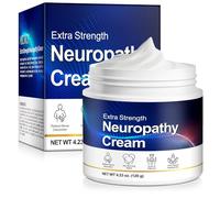 Neuropathy Relief Cream Extra Strength 120g - 100% Natural Plant & Essential Oils for Nerve Discomfort, Muscle Tension & Joint Aches - Non-Burning Fast-Acting Formula