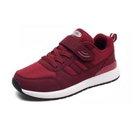 Neuropathy Shoes for Women,Adjustable,Extra Wide Shoes for Women,Breathable Comfortable,Diabetic Shoes for Women,for Elderly Walking Unisex(Red,8 UK)