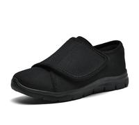 Neuropathy Shoes for Women,Extra Comfortable,Extra Wide Shoes for Women,Bunions Arthritis ,Diabetic Shoes for Women,for Swollen Feet Pain Relief(Black,6 UK)