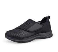 Neuropathy Shoes for Women,Extra Widening,Extra Wide Shoes for Women,Comfortable Breathable,Diabetic Shoes for Women,Indoor Outdoor Unisex(Black,9 UK)