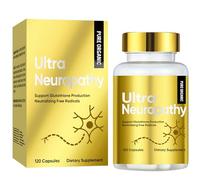 Neuropathy Support Nerve Savior Supplement, with 600 mg Pure Alpha Lipoic Acid, Fortify Nerves in Fingers, Hands, Toes, & Feet, Peripheral Relief Support, 120 Capsules