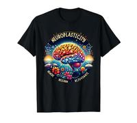 Neuroplasticity Neuroscience Neurologists Neurosurgeons Value Graphic T-Shirt, Men, Black, M