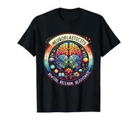 Neuroplasticity Neuroscience Neurologists Neurosurgeons Value Graphic T-Shirt, Men, Black, S