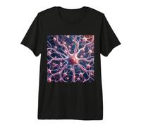 Neuroscience - Astrocyte Microscopy Central Nervous System Premium T-Shirt